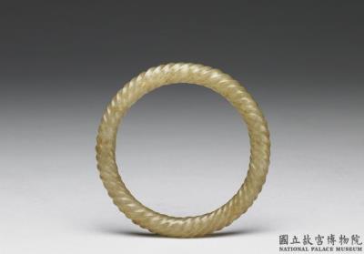 图片[2]-Jade Huan Ring with Skein Pattern, Warring States period to Western Han dynasty, 475 BCE-8 CE-China Archive